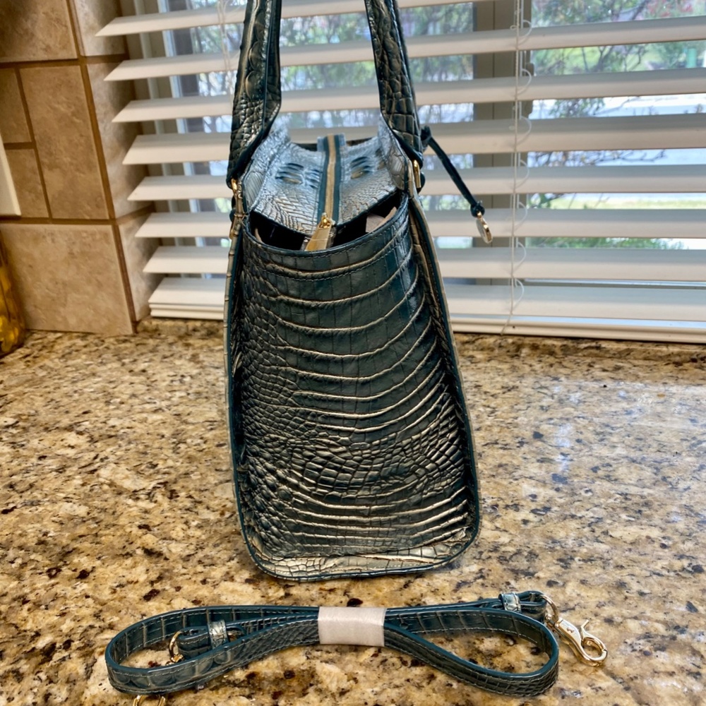 NWT Brahmin Aubree Petrol Ombre Melbourne - Picture 4 of 8